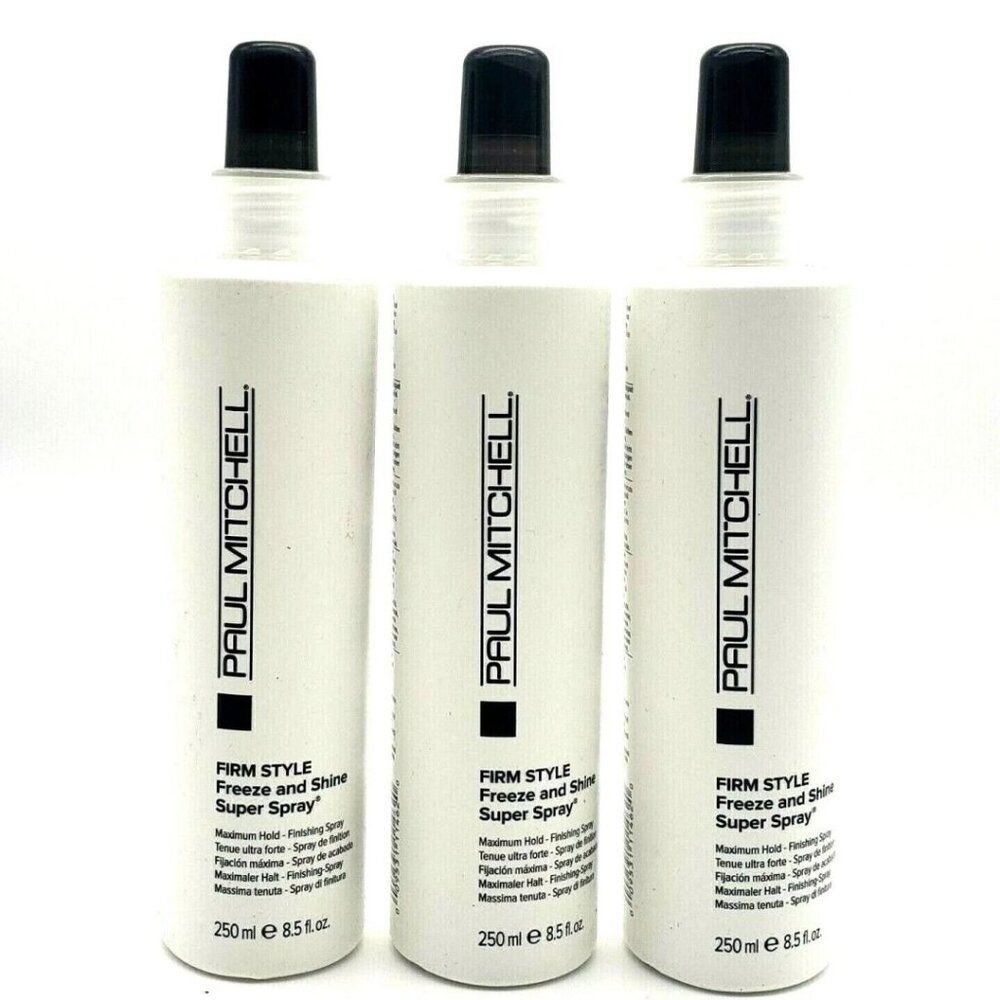 Paul Mitchell Freeze and Shine Hair Spray 8.5 oz (pack of 3 )